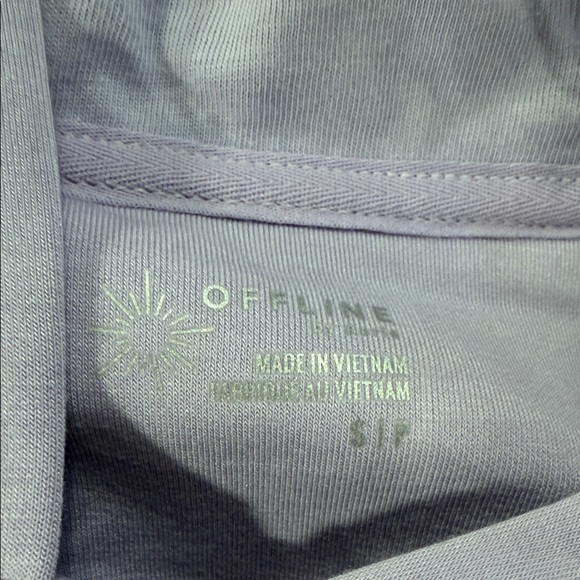 aerie Offline Lilac Full-Zip Hoodie - Picture 5 of 5